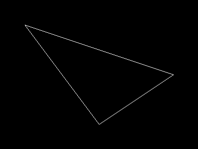 How to draw a triangle, python pillow